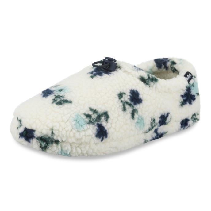 totes toasties® Ladies Full Back Slipper With Toggle Floral Extra Image 3